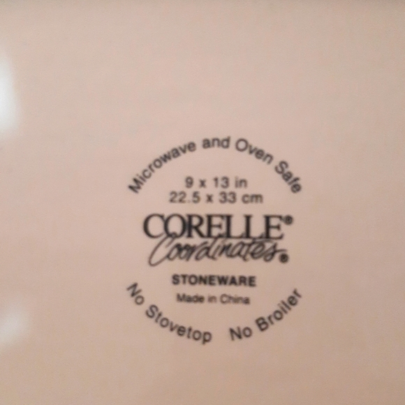 Corelle dish 9x13 Abundance - Picture 3 of 5